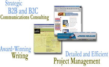 Communications Guru - Award-Winning Writing - All Media...Strategic B2B and B2C Communications Consulting...Detailed and Efficient Project Managemnet